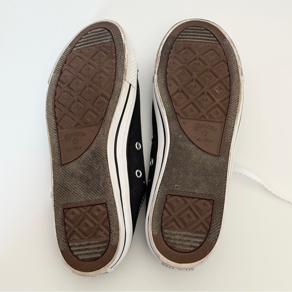 Converse All Star Black and White Slip-On Clogs - Picture 9 of 9